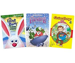 Ultimate Kids Cartoon Easter DVD Collection: The Easter Bunny is Coming to Town / Yogi the Easter Bear / Curious George: Egg Hunting