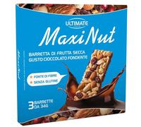 Ultimate - Maxi Nut Barretta Proteica Gusto Frutta Secca e Cioccolato fondente Confezione 1 Pezzo