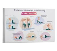 Ultimate Morning Stretch Poster Energizing Body Warmup
