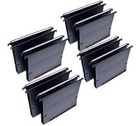 Ultimate Office MagniFile - Cartelle per file da appendere con una scatola da 2,5 cm, formato lettera, con un cavo di sicurezza avvolgente (confezione da 8)