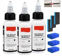 Ultimate Paint Restorer,Cera per riparazione graffi per auto,Lucida graffi per auto,Cera per riparazione graffi per auto,Restaura vernice per auto,Pulitore spray per rimozione etichette (3pcs)
