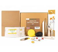 Ultimate Pottery Kit (argilla asciutta all'aria) per adulti e bambini, perfetto per principianti, regalo (kit deluxe)