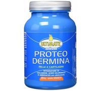 Proteo dermina - pelle e cartilagini - integratore alimentare molto ricco di collagene - acido ialuronico e aminoacidi - gusto arancia - 450 g - Ultimate Italia., 450 grammo, 1