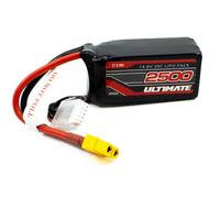 Ultimate RC LiPo batteria 14.8V 4S 2500mAh 20C XT60 maschio soft case per sta...