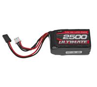 Ultimate RC LiPo batteria 7.4V 2S 2500mAh ricevitore JR spina Hump