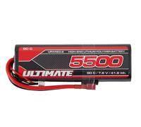 Ultimate RC LiPo batteria HV 7.6V 2S 5500mAh 60C T-Dean
