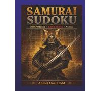 Ultimate Samurai Sudoku Challenge: 100 Large Print Puzzles | Easy to Hard