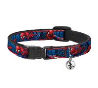 ULTIMATE SPIDER-MAN Cat Collar Breakaway with Bell SPIDER-MAN 3-Action Poses/Bri