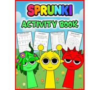 Ultimate Sprunki's Activity Book: Engaging Math Challenges, Spy Games & Activity Booklet, Count, Add, Subtract & Play with Emoji Puzzles for kids