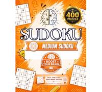 Ultimate Sudoku Puzzle Book: 400 Puzzles for Adults - Medium: Medium • Large Print • Includes Complete Solutions