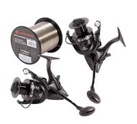 Ultimate ULX Carp 8000-2pcs Combo With Nylon - Kit Carpfishing