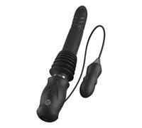 ULTIMATE VIBRATORE A SPINTA CON VENTOSA TOYS VIBRANTE SU E GIU IN SILICONE DONNA