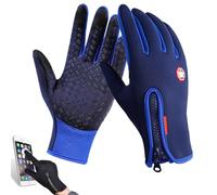 Ultimate Waterproof & Windproof Thermal Non-Slip Gloves, Thermal Touch Screen Windproof Gloves (Dark blue,XL)