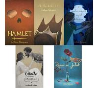 Ultimate William Shakespeare Deluxe Hardcover Collection - 5 Books: Hamlet, Macbeth, A Midsummer Night's Dream, Othello & Romeo and Juliet | Collector's Edition | Best of William Shakespeare Works