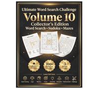 Ultimate Word Search Challenge: Volume 10: Collector's Edition - Word Search, Sudoku & Mazes | 100+ Large Print Puzzles for Adults and Seniors