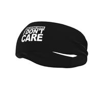Ultime notizie "I Don't Care" fasce antisudore per uomo e donna, bandana sportiva elasticizzata alla moda, per corsa, yoga, palestra