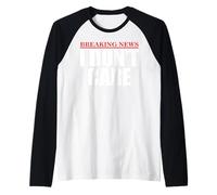 Ultime notizie, I Don't Care -Humorous I'm Not Listening Gift Maglia con Maniche Raglan