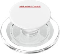 Ultime notizie, I Don't Care -Humorous I'm Not Listening Gift PopSockets PopGrip per MagSafe