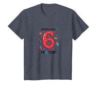 Ultime notizie: I'm 6 Today! Regalo di Compleanno per 6 Anni Maglietta, Bambini, Pervinca, 3 Anni