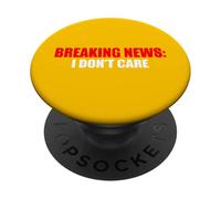 Ultime notizie Non mi interessa l'umorismo sarcastico PopSockets PopGrip Adesivo