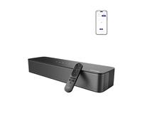 ULTIMEA 2.1 Ch Soundbar Per TV, Subwoofer Integrato, All-In-One Per PC E Giochi. App Controllo, 132W Potenza Picco, Bluetooth 5.4, OPT/AUX Ingressi, Montaggio A Parete, Poseidon M20 Pro