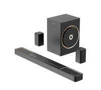 ULTIMEA 5.1.2 Soundbar con Dolby Atmos, sistema audio surround per TV con 2 altoparlanti surround, controllo app, soundbar per Smart TV con subwoofer per home theater, BT 5.4, HDMI eARC, Skywave F40