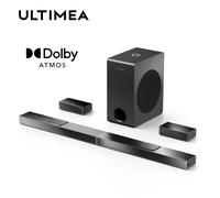 ULTIMEA 520W 5.1.2 Soundbar con Dolby Atmos per Smart TV, passaggio HDR 4K, altoparlanti Soundbar Bluetooth wireless per home theater