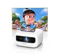 ULTIMEA Proiettore Portatile, Full HD 1080P, 300 ANSI Lumen, Fuoco Elettrico, Bassa Latenza, per iOS/Android Phone, TV Stick, Bluetooth, HDMI, USB