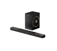 ULTIMEA Soundbar 3.1.2ch con Dolby Atmos, Impianto Audio Surround per TV con Subwoofer da 6.5", Soundbar per TV, Sound Bar con Subwoofer per Home Theater, BT 5.4, HDMI eARC, Skywave F30 Boom