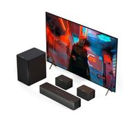 ULTIMEA Soundbar 5.1 per TV - Audio 3D Surround Virtuale, Subwoofer Wireless, Regolazione Personalizzata di Bassi e Surround, Bluetooth, App Compatibile, HDMI - Sistema Home Theater Avanzato
