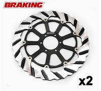 ULTIMI PEZZI DISCHI FRENO ANTERIORI BRAKING PER DUCATI 916 DA Ø320