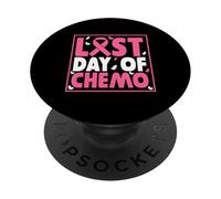 Ultimo giorno di chemioterapia paziente con cancro chemioterapia PopSockets PopGrip Adesivo