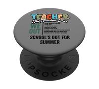 Ultimo giorno di scuola Freedom Tour Freedom Tour Break PopSockets PopGrip Adesivo