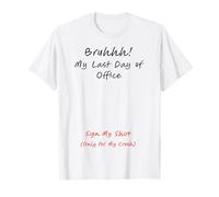 Ultimo Giorno in Ufficio con Una Cotta Maglietta