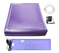 Ultimo intervento del materasso ad acqua a onda completa, design ergonomico, letto ad acqua resistente in PVC con scaldabagno, tubo dell'acqua e pompa ad aria elettrica, senza telaio