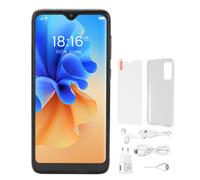 Ultimo modello di cellulare sbloccato del 2025, schermo a goccia, doppia SIM, processore octa-core, NFC, Widevine L1, fotocamera principale con IA,
