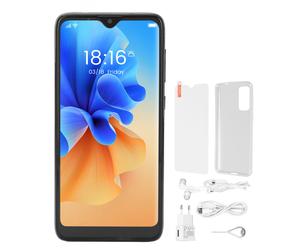 Ultimo modello di cellulare sbloccato del 2025, schermo a goccia, doppia SIM, processore octa-core, NFC, Widevine L1, fotocamera principale con IA,