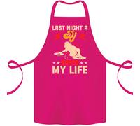 Ultimo Notte A Dj Saved My Life Djing Cotone Grembiule 100% Biologico