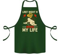 Ultimo Notte A Dj Saved My Life Djing Cotone Grembiule 100% Biologico