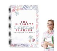Ultimo pianificatore di Natale,L'ultimo pianificatore di Natale,Libro organizzatore di vacanze - L'organizzatore definitivo con lista della spesa per Natale
