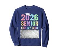 Ultimo Primo Giorno Classe del 2026 Senior Firma LA MIA Camicia Quasi Felpa