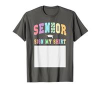 Ultimo Primo Giorno Classe del 2026 Senior Sign My Shirt Annuario Maglietta