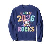 Ultimo Primo Giorno Classe di 2026 Rocks Seniors We Run The School Felpa