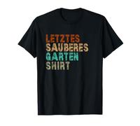Ultimo Regalo di Camicia da Giardino Pulito per giardinieri Divertenti Maglietta