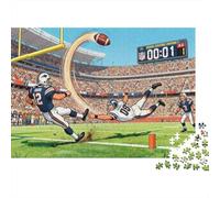 Ultimo secondo Field Goal Puzzle in Legno Impermeabile DIY Puzzles Da 1000 Pezzi Per Adulti Impossibili Giochi Di Impegnativi