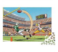 Ultimo secondo Field Goal Puzzle in Legno Impermeabile DIY Puzzles Da 1000 Pezzi Regali Per Adulti Divertenti Giochi Di Impegnativi