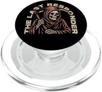 Ultimo soccorritore Grim Reaper Il collezionista di anime dell'angelo della morte PopSockets PopGrip per MagSafe