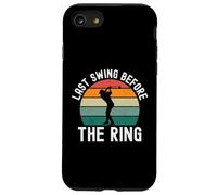 Ultimo swing prima del ring golf addio al celibato partito golf retrò Custodia per iPhone SE (2020) / 7/8