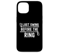 Ultimo swing prima del ring golf golf club addio al celibato Custodia per iPhone 13