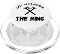 Ultimo swing prima della palla da golf del partito di addio al celibato dell'anello PopSockets PopGrip per MagSafe